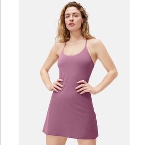Outdoor Voices Exercise Dress in Pinot - Small